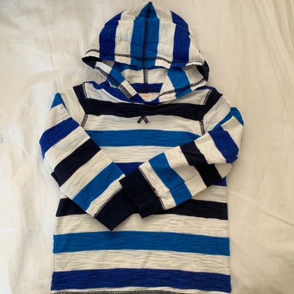 Gymboree stripped hoodie - Picture 1 of 9